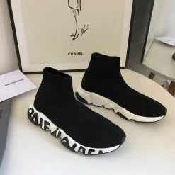 BLCG Speed Midsole Graffiti Black White Shoes Sneakers - bl0000028 - Image 3