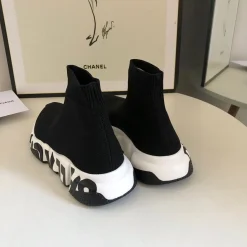 BLCG Speed Midsole Graffiti Black White Shoes Sneakers - bl0000028 - Image 6
