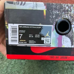 Fragment x Union LA x AJ 1 High OG Black White Shoes Sneakers – nk0004747 - Image 8