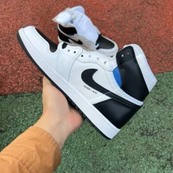 Fragment x Union LA x AJ 1 High OG Black White Shoes Sneakers – nk0004747 - Image 4