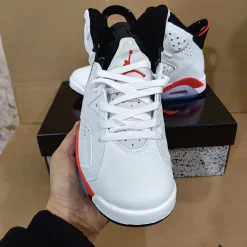 AJ 6 White Infrared Shoes Sneakers - nk0004813 - Image 12
