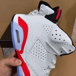 AJ 6 White Infrared Shoes Sneakers - nk0004813 - Image 17