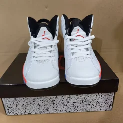 AJ 6 White Infrared Shoes Sneakers - nk0004813 - Image 8