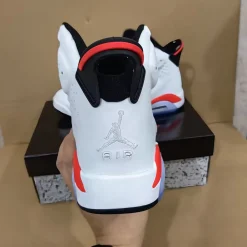 AJ 6 White Infrared Shoes Sneakers - nk0004813 - Image 7
