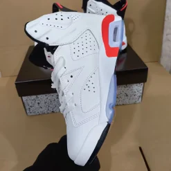 AJ 6 White Infrared Shoes Sneakers - nk0004813 - Image 10