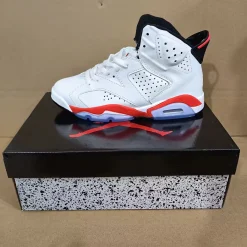 AJ 6 White Infrared Shoes Sneakers - nk0004813 - Image 5
