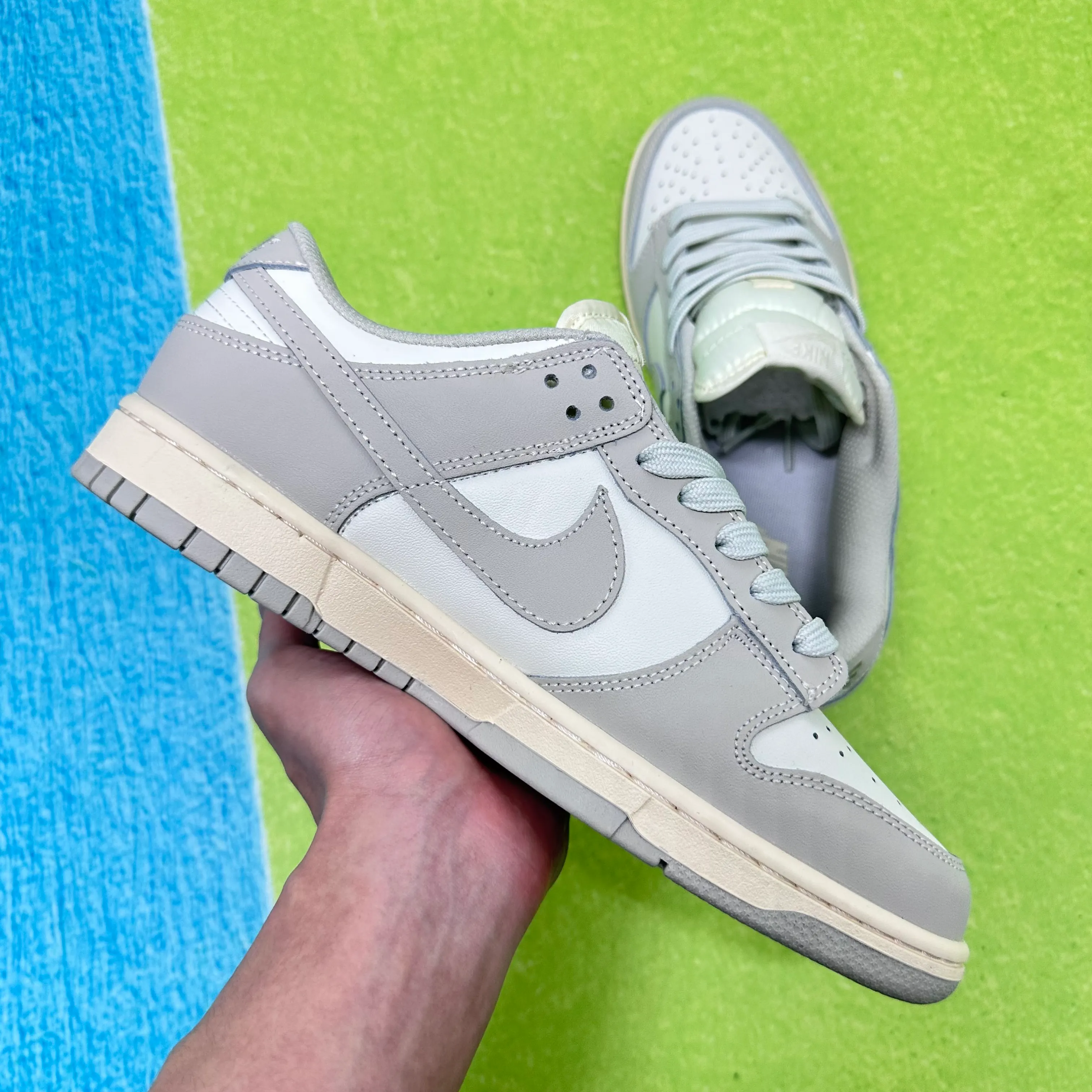 Dunk Low Grey Fog Shoes Sneakers - nk0004858 - Image 15