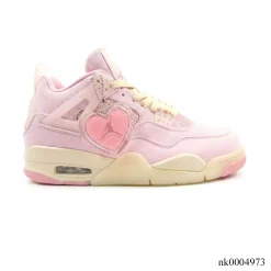 AJ 4 Denim Iced Carmine Shoes Sneakers - nk0004973