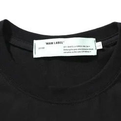 OW Co Virgil Abloh Back Arrow Cotton T-Shirt - OW0015 - Image 6