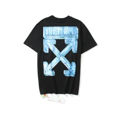 OW Co Virgil Abloh Back Arrow Cotton T-Shirt - OW0015 - Image 2