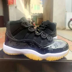 Drake x AJ 11 OVO Monogram Black Sample Shoes Sneakers - nk0004416F - Image 6
