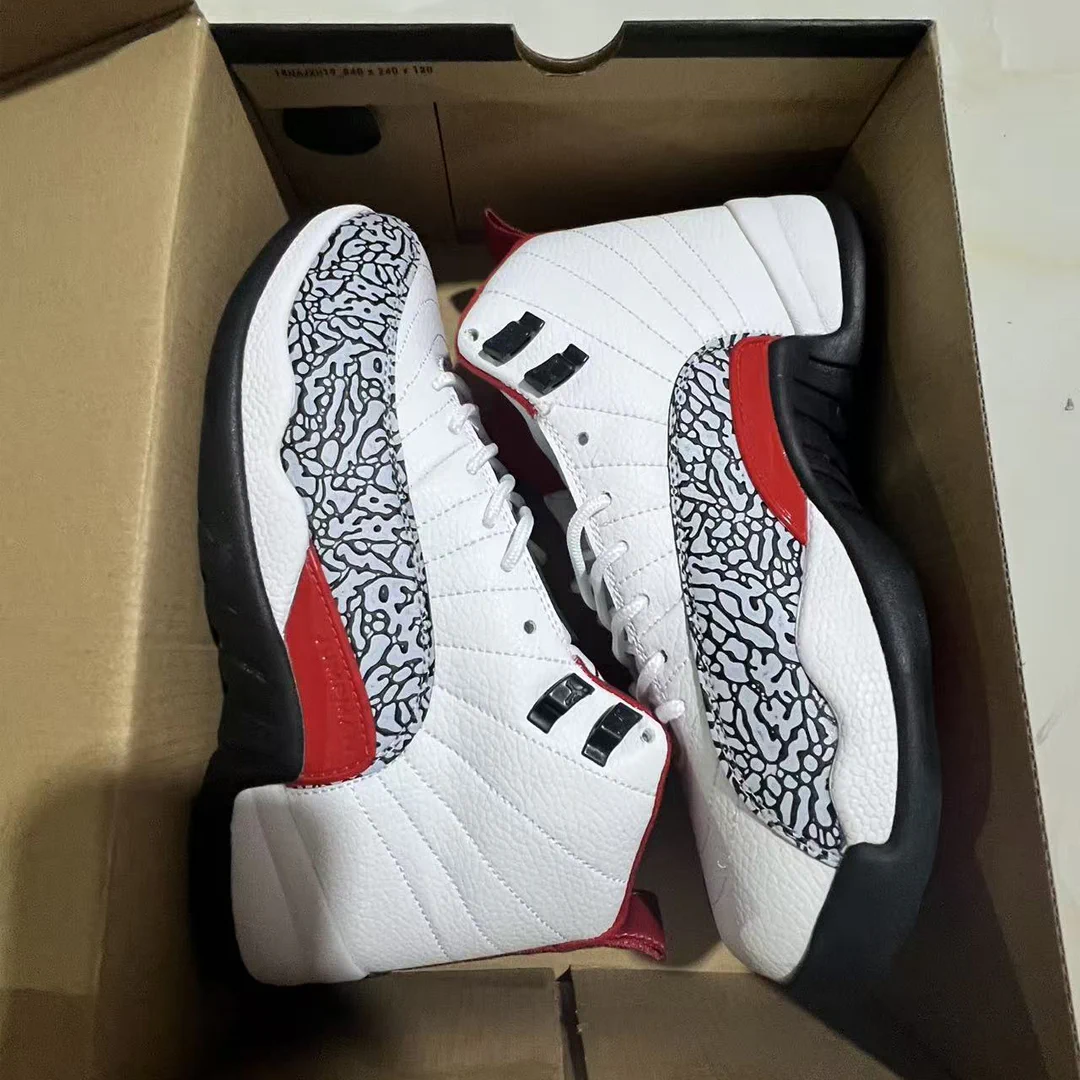 AJ 12 Elephant Print Shoes Sneakers - nk0004639 - Image 11