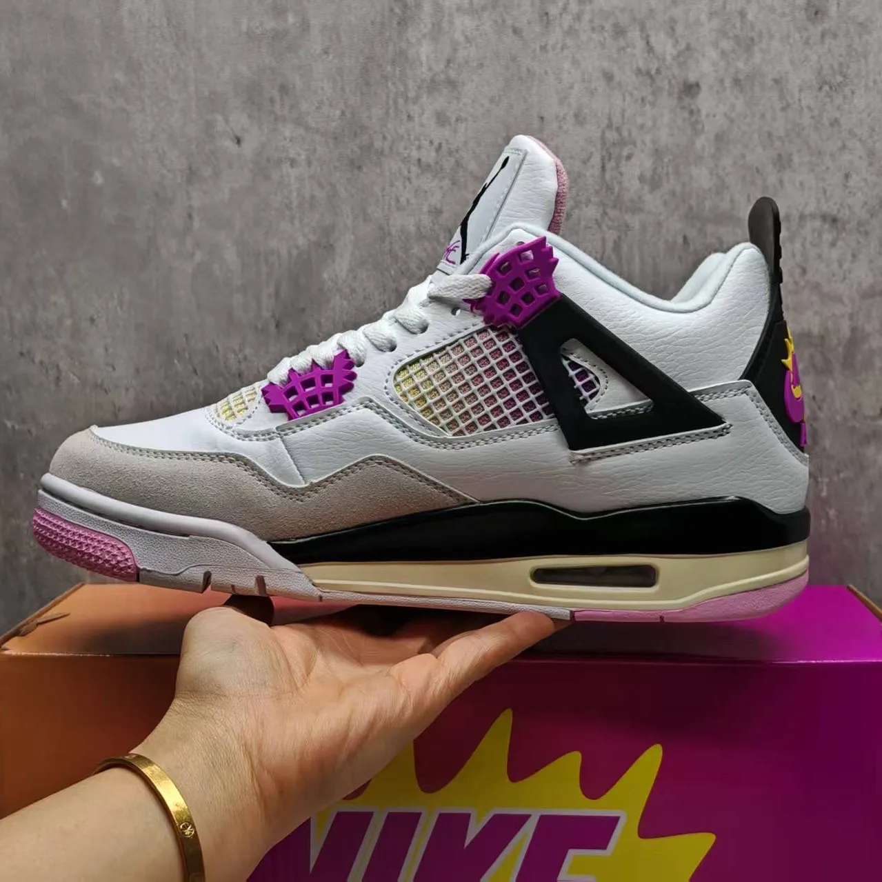AJ 4 Comic Shoes Sneakers - nk0004726 - Image 4