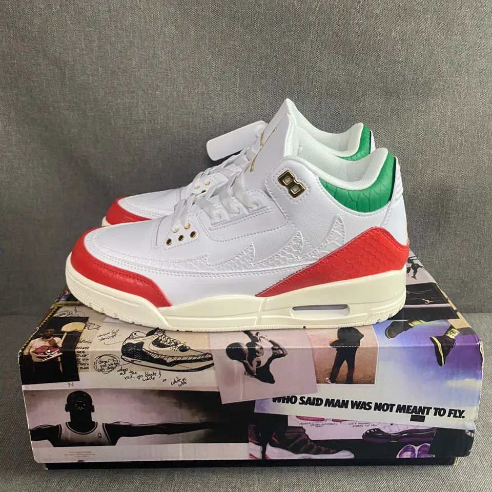 AJ 3 Mexico El Vuelo Shoes Sneakers – nk0004734 - Image 8