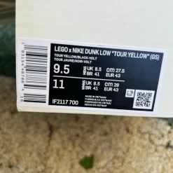 Dunk Low x LEGO Tour Yellow Shoes Sneakers - nk0004781 - Image 12