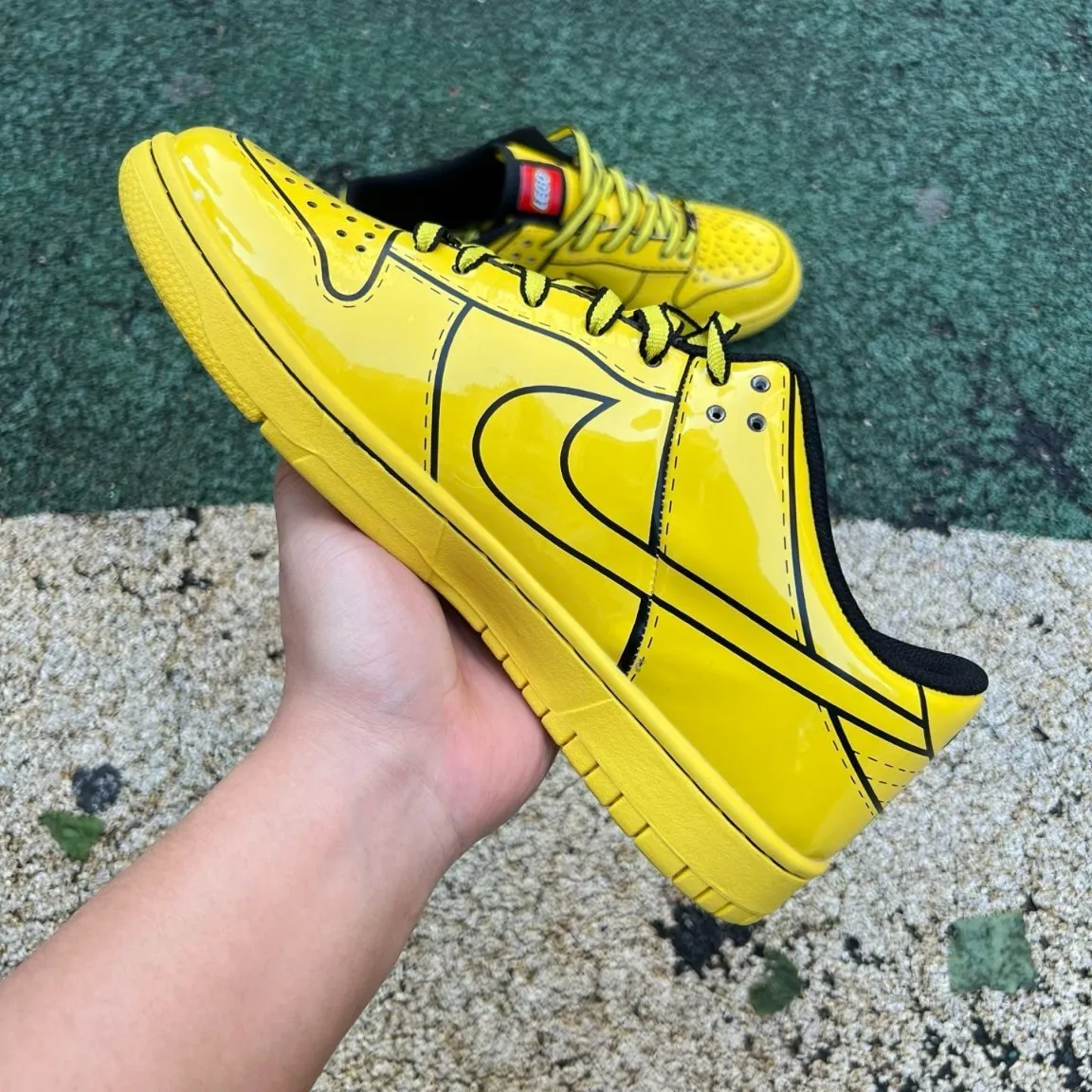 Dunk Low x LEGO Tour Yellow Shoes Sneakers - nk0004781 - Image 8