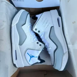 AJ Courtside 23 White/University Blue Shoes Sneakers - nk0004823 - Image 4