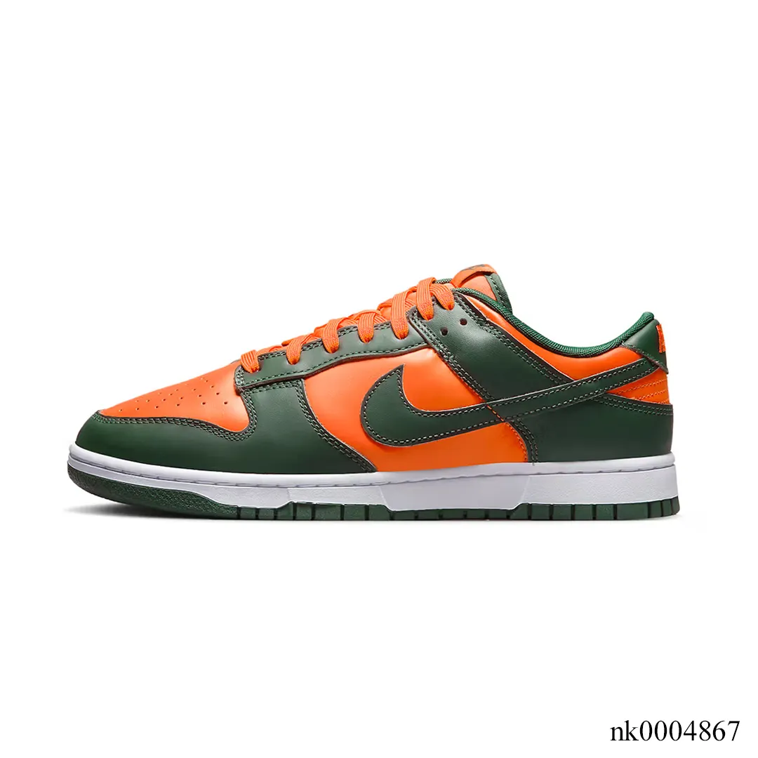 Dunk Low Retro ‘Miami Hurricanes’ Shoes Sneakers - nk0004867 - Image 2