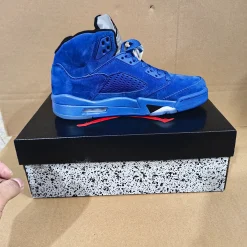 AJ 5 'Royal Blue' Shoes Sneakers - nk0004922 - Image 4