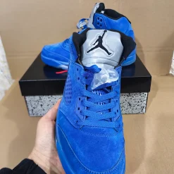 AJ 5 'Royal Blue' Shoes Sneakers - nk0004922 - Image 9