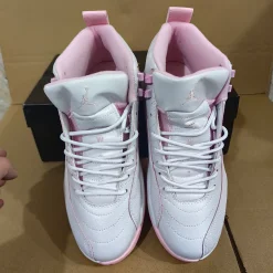 AJ 12 White Pearl Pink Shoes Sneakers - nk0004936 - Image 14