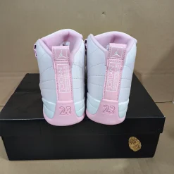 AJ 12 White Pearl Pink Shoes Sneakers - nk0004936 - Image 15