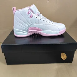 AJ 12 White Pearl Pink Shoes Sneakers - nk0004936 - Image 3