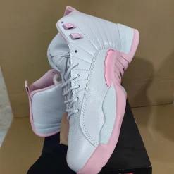 AJ 12 White Pearl Pink Shoes Sneakers - nk0004936 - Image 8