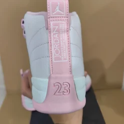 AJ 12 White Pearl Pink Shoes Sneakers - nk0004936 - Image 11