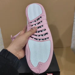 AJ 12 White Pearl Pink Shoes Sneakers - nk0004936 - Image 12