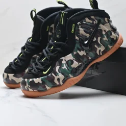 Air Foamposite Pro Green Camo Shoes Sneakers - nk0004975 - Image 9