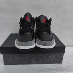 Levi’s x AJ 3 Black Denim Shoes Sneakers – nk0005001 - Image 15
