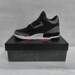 Levi’s x AJ 3 Black Denim Shoes Sneakers – nk0005001 - Image 16