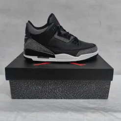 Levi’s x AJ 3 Black Denim Shoes Sneakers – nk0005001 - Image 17