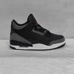 Levi’s x AJ 3 Black Denim Shoes Sneakers – nk0005001 - Image 5
