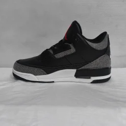 Levi’s x AJ 3 Black Denim Shoes Sneakers – nk0005001 - Image 6