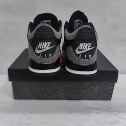 Levi’s x AJ 3 Black Denim Shoes Sneakers – nk0005001 - Image 13