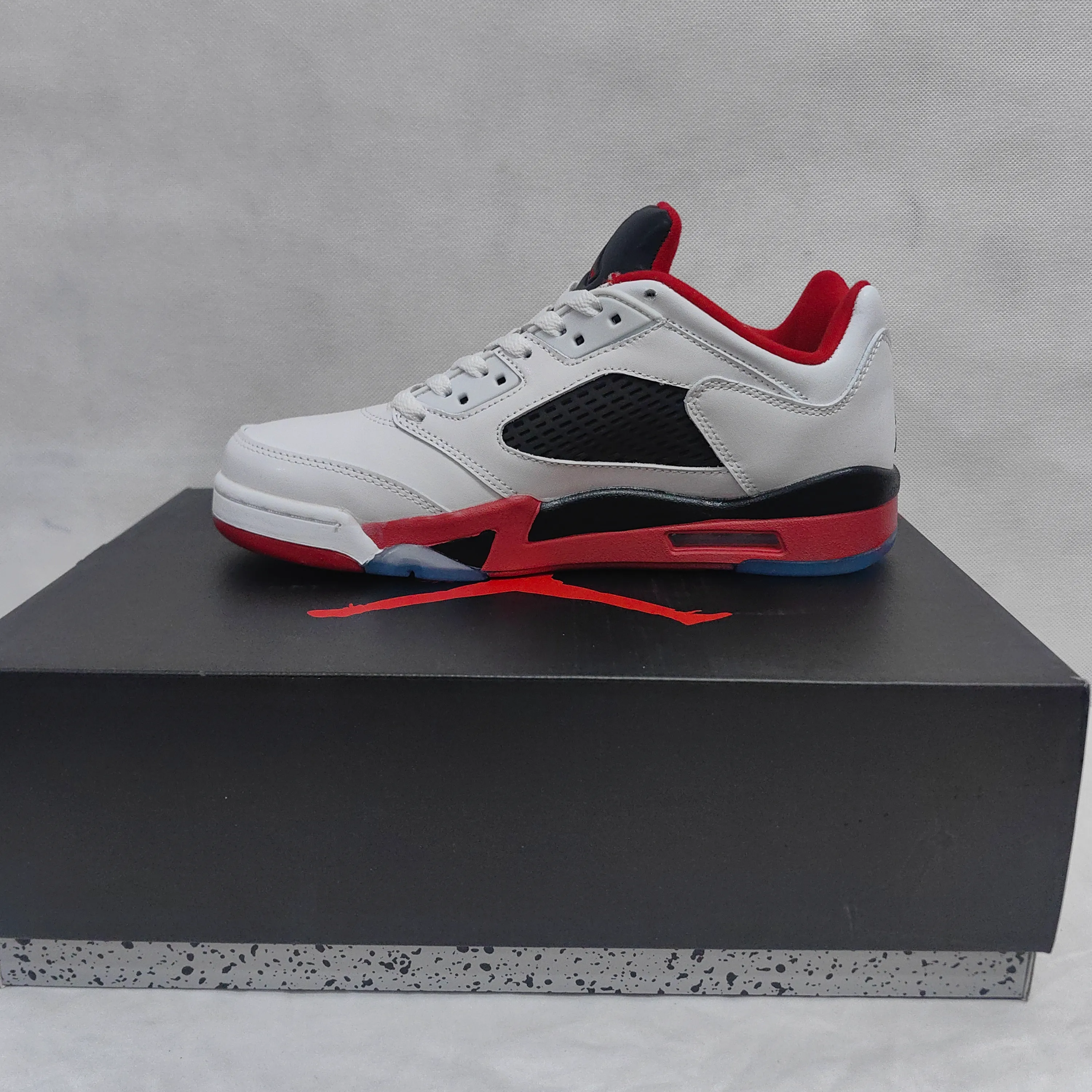 AJ 5 Retro Low Fire Red Shoes Sneakers - nk0005016 - Image 17