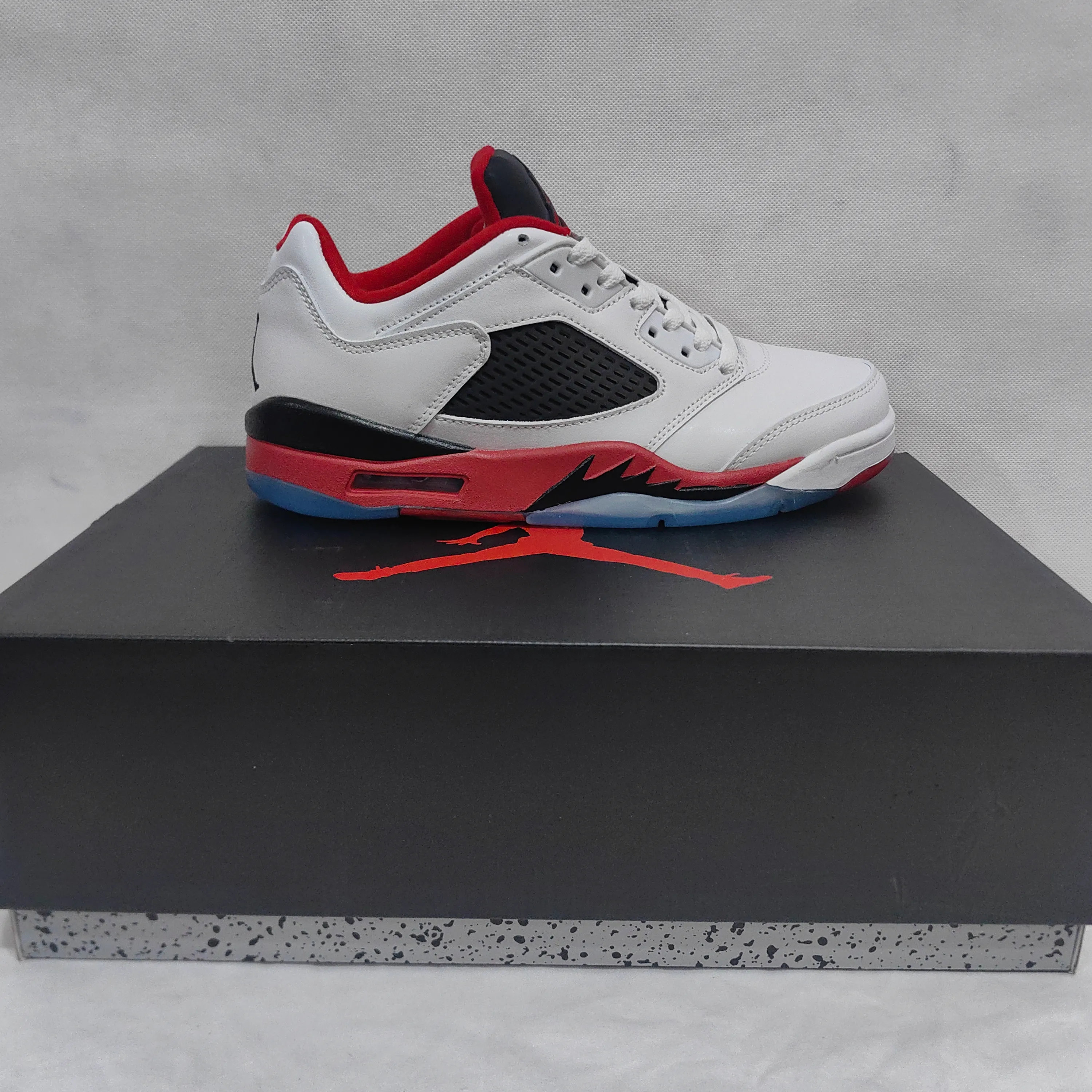 AJ 5 Retro Low Fire Red Shoes Sneakers - nk0005016 - Image 18