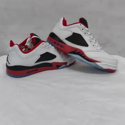 AJ 5 Retro Low Fire Red Shoes Sneakers - nk0005016 - Image 7