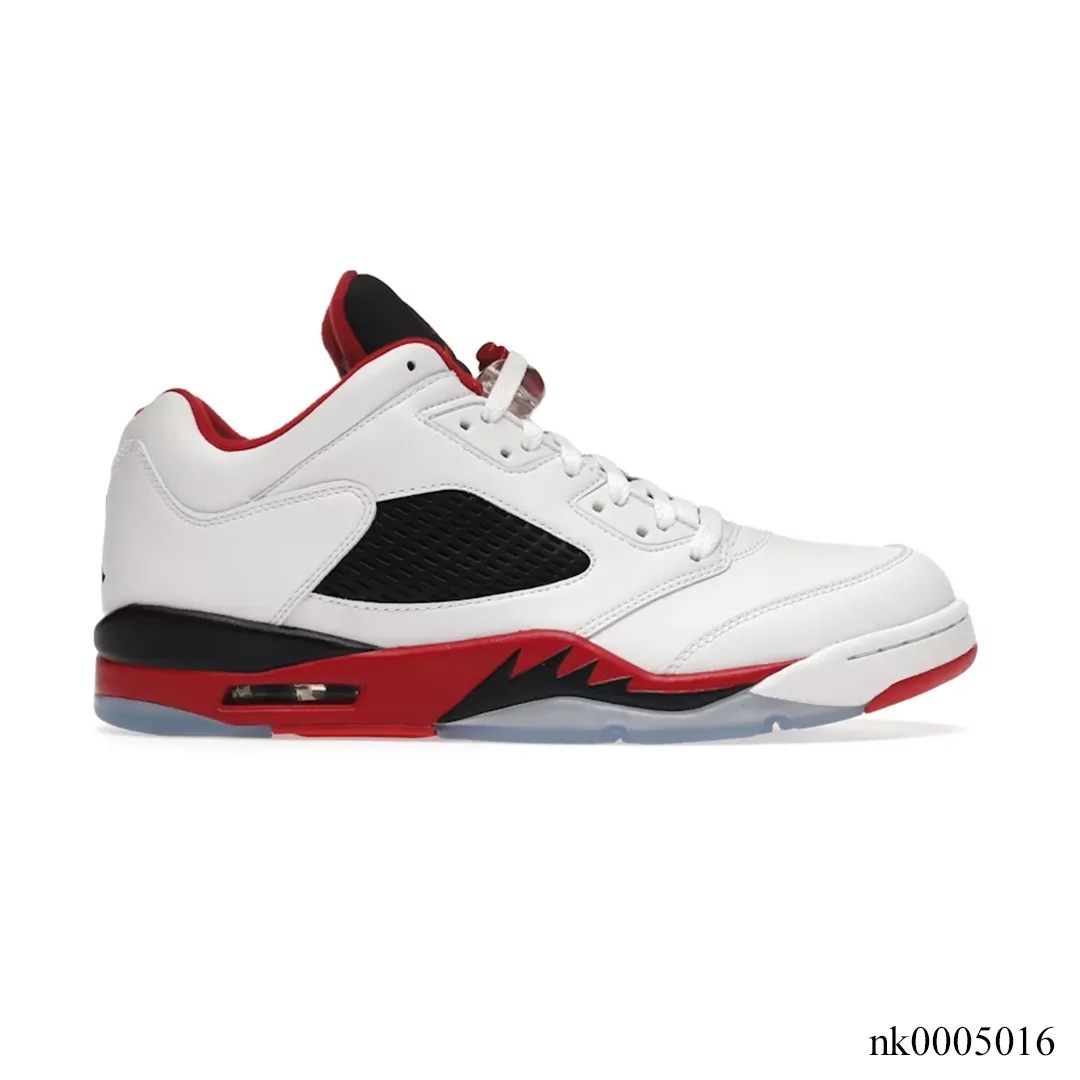 AJ 5 Retro Low Fire Red Shoes Sneakers - nk0005016