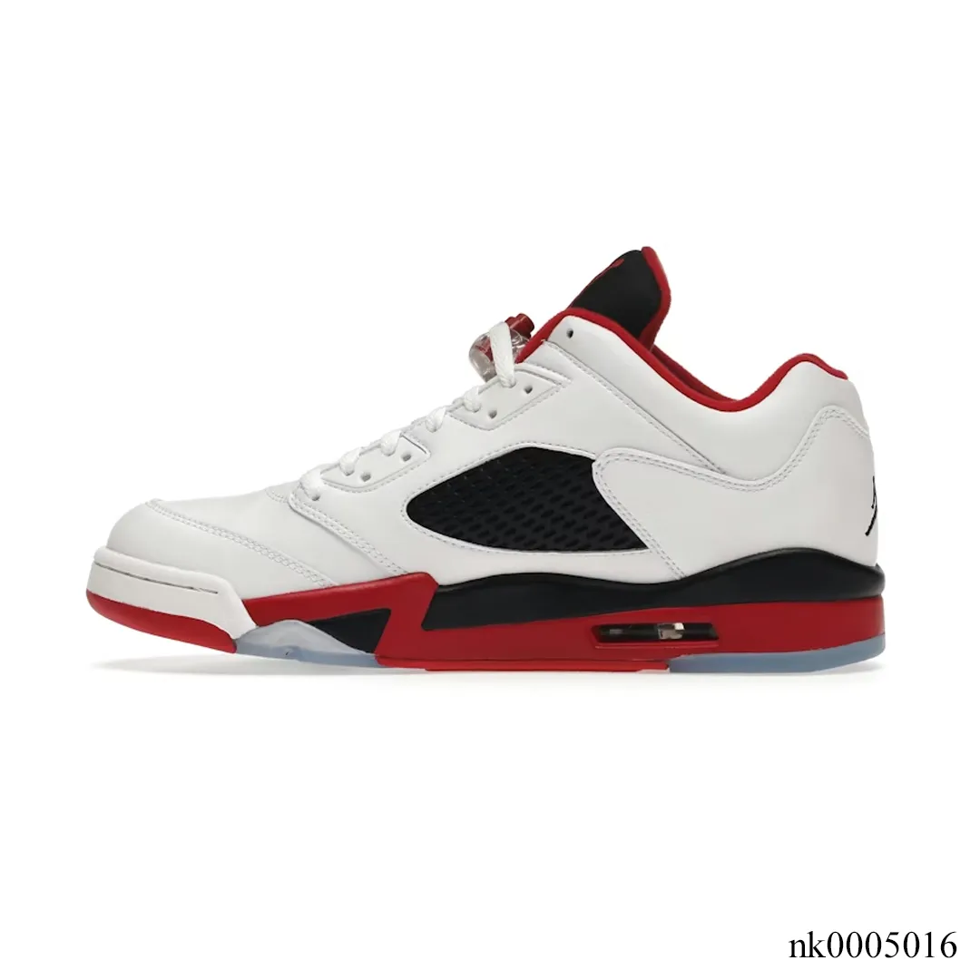 AJ 5 Retro Low Fire Red Shoes Sneakers - nk0005016 - Image 2