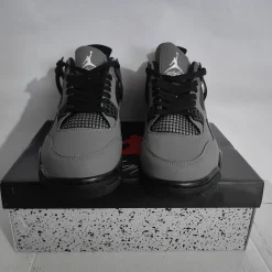 AJ 4 x Travis Scott Retro Dark Grey Black Shoes Sneakers - nk0005039 - Image 13