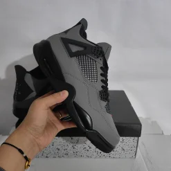 AJ 4 x Travis Scott Retro Dark Grey Black Shoes Sneakers - nk0005039 - Image 6