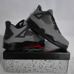 AJ 4 x Travis Scott Retro Dark Grey Black Shoes Sneakers - nk0005039 - Image 11