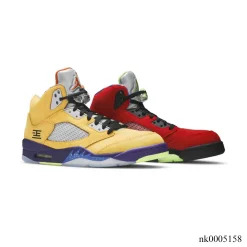 AJ 5 Retro SE What The Shoes Sneakers - nk0005158 - Image 3