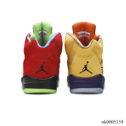 AJ 5 Retro SE What The Shoes Sneakers - nk0005158 - Image 4
