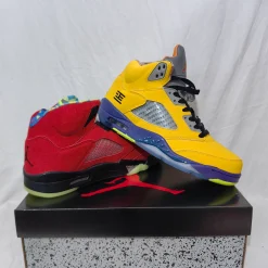 AJ 5 Retro SE What The Shoes Sneakers - nk0005158 - Image 16