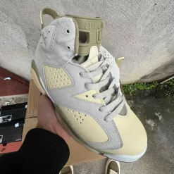 AJ 6 “Sail/Neutral Olive” Shoes Sneakers - nk0005226 - Image 12