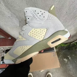 AJ 6 “Sail/Neutral Olive” Shoes Sneakers - nk0005226 - Image 9